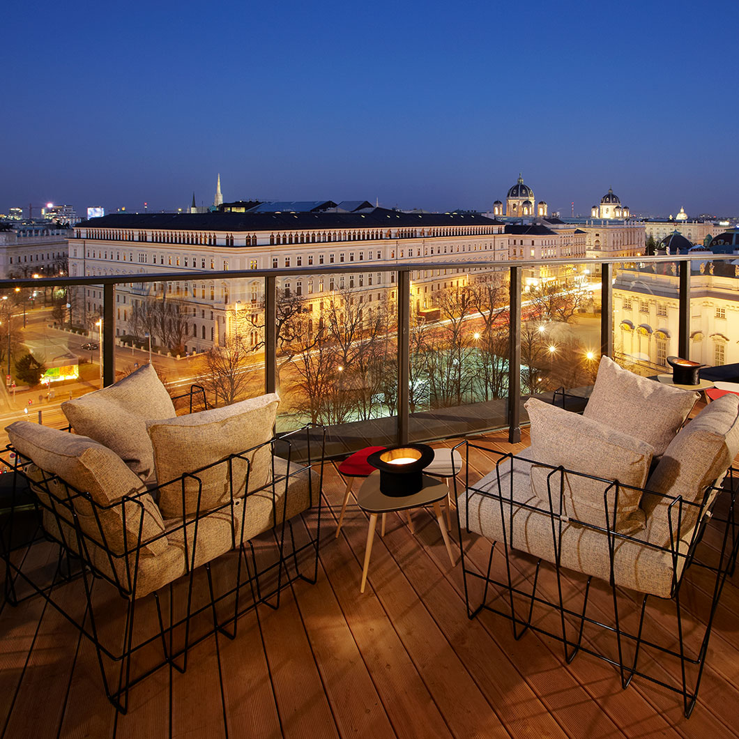 25hours Hotel at MuseumsQuartier