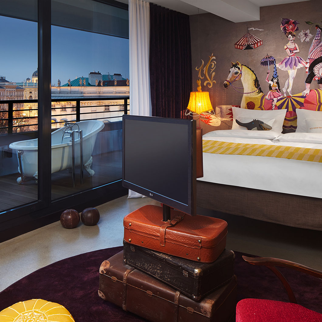 25hours Hotel at MuseumsQuartier