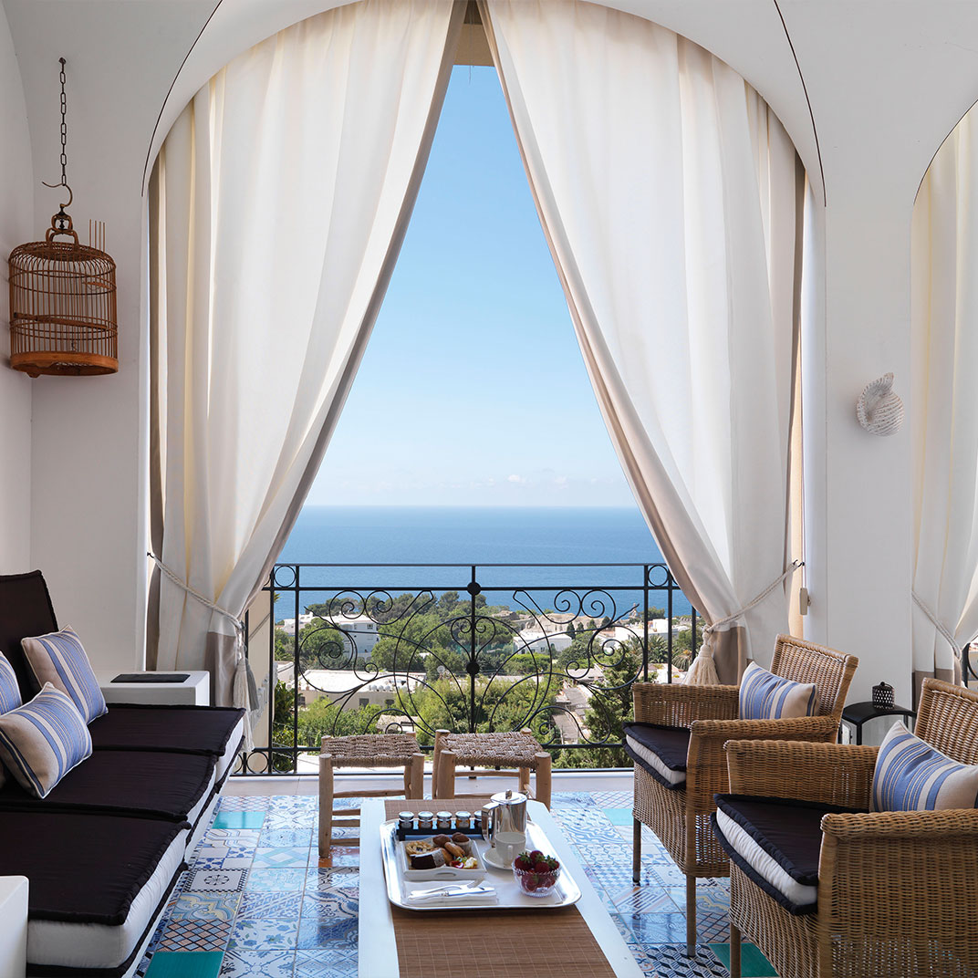 Capri Tiberio Palace